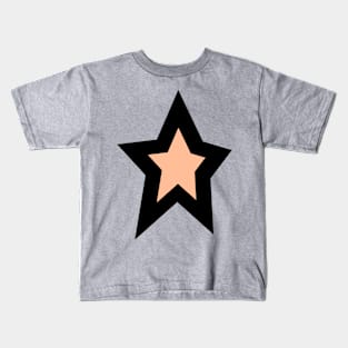 Peach Fuzz Star Kids T-Shirt